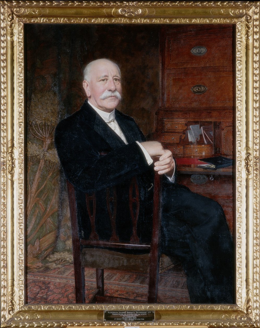 Portrett av rådmann George Bargate Bainbridge J.P. av Thomas Bowman Garvie