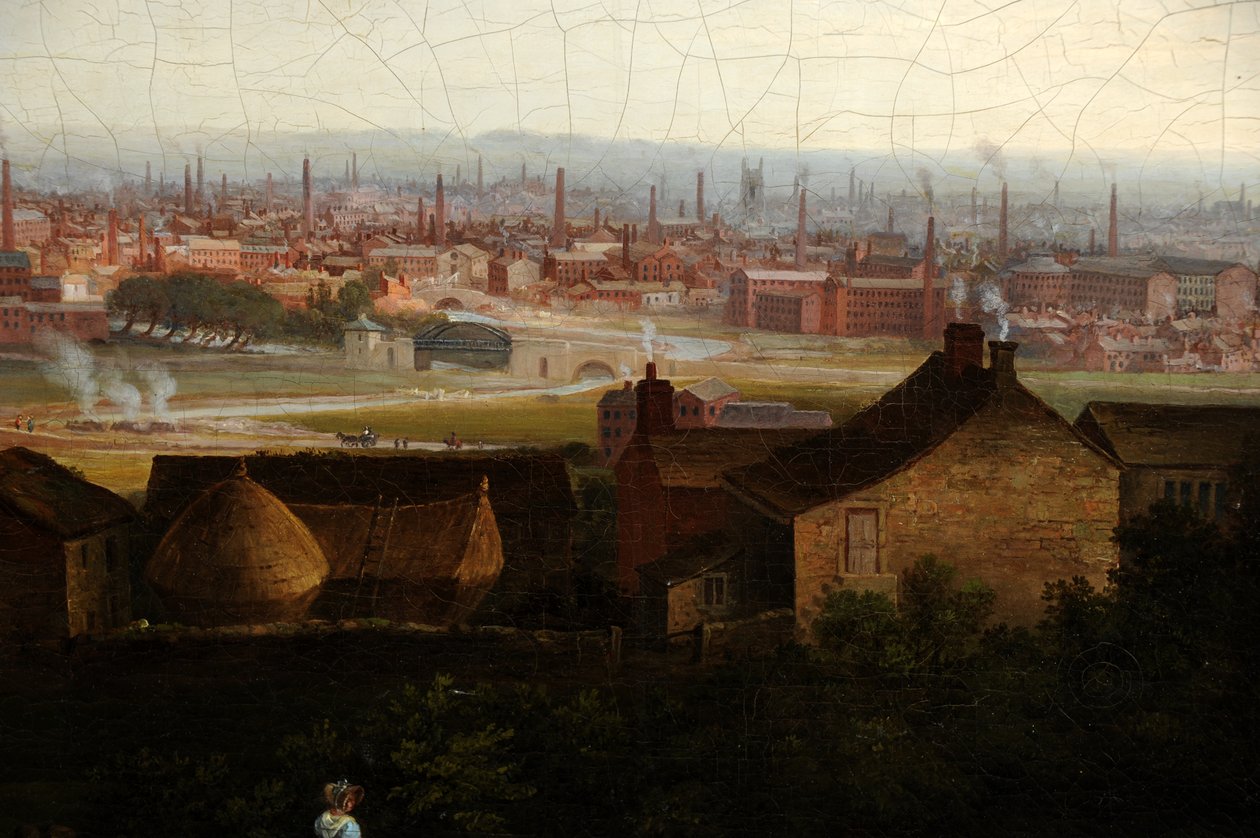 Utsikt over Leeds av Thomas Burras