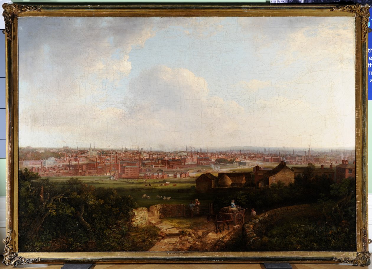 Utsikt over Leeds av Thomas Burras