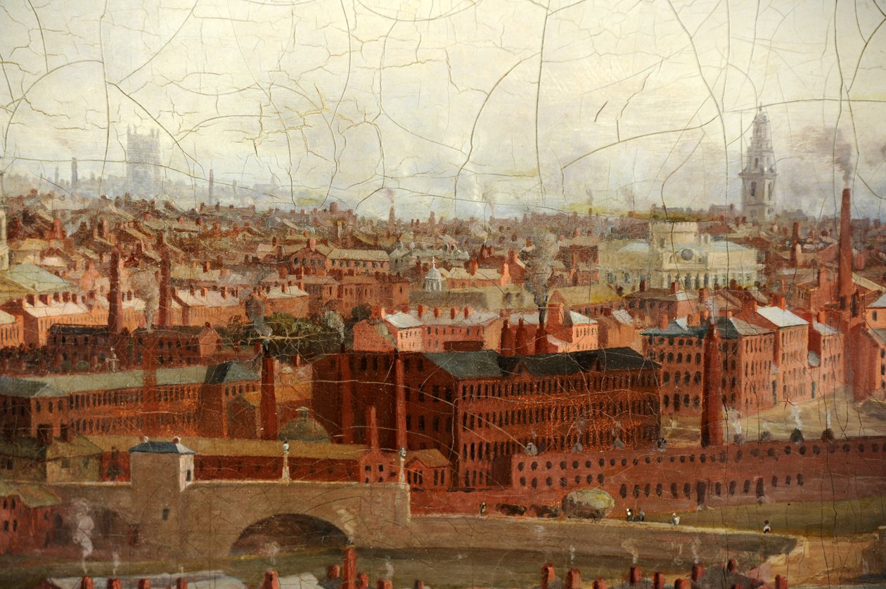 Utsikt over Leeds av Thomas Burras