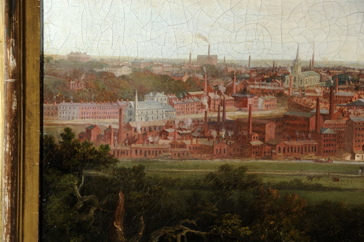 Utsikt over Leeds av Thomas Burras