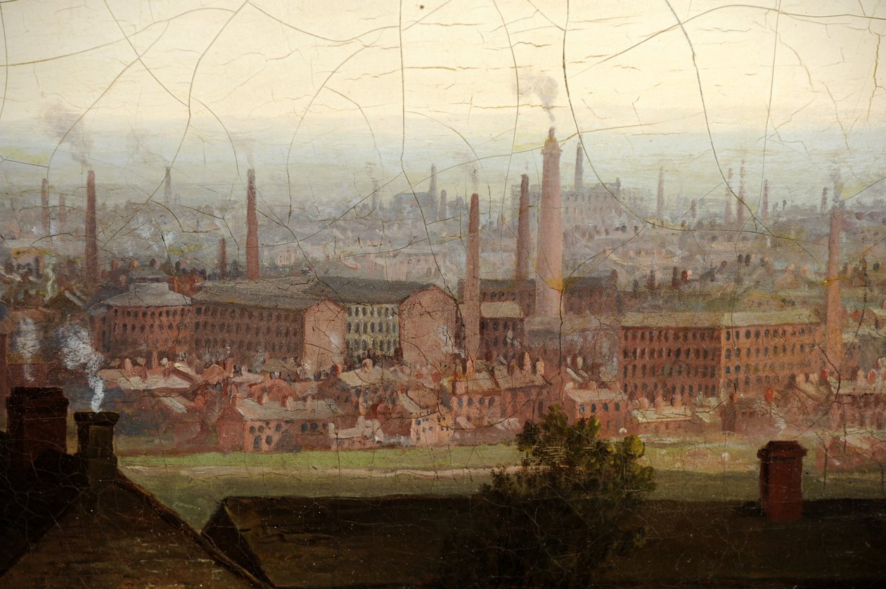 Utsikt over Leeds av Thomas Burras