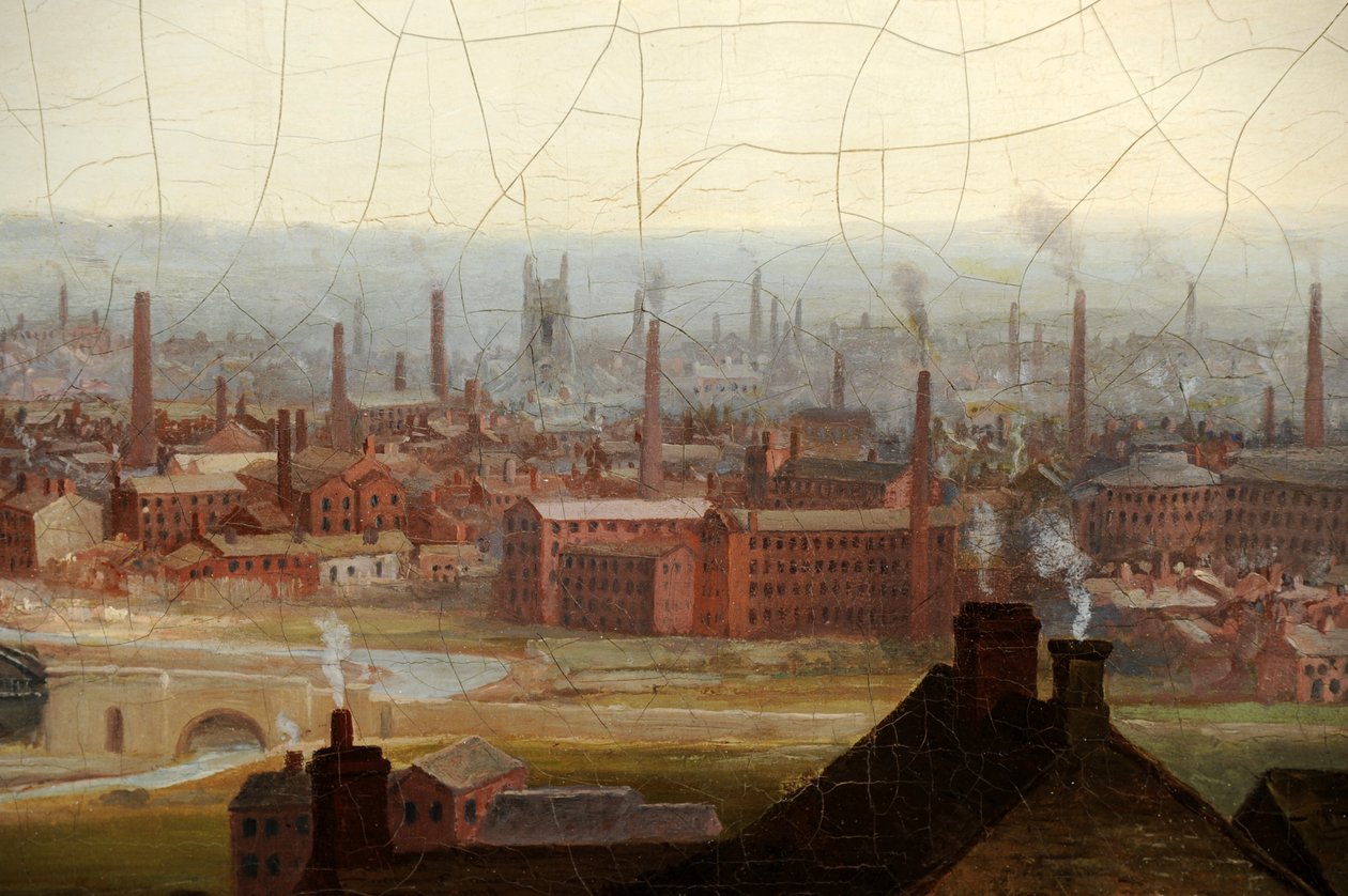 Utsikt over Leeds av Thomas Burras