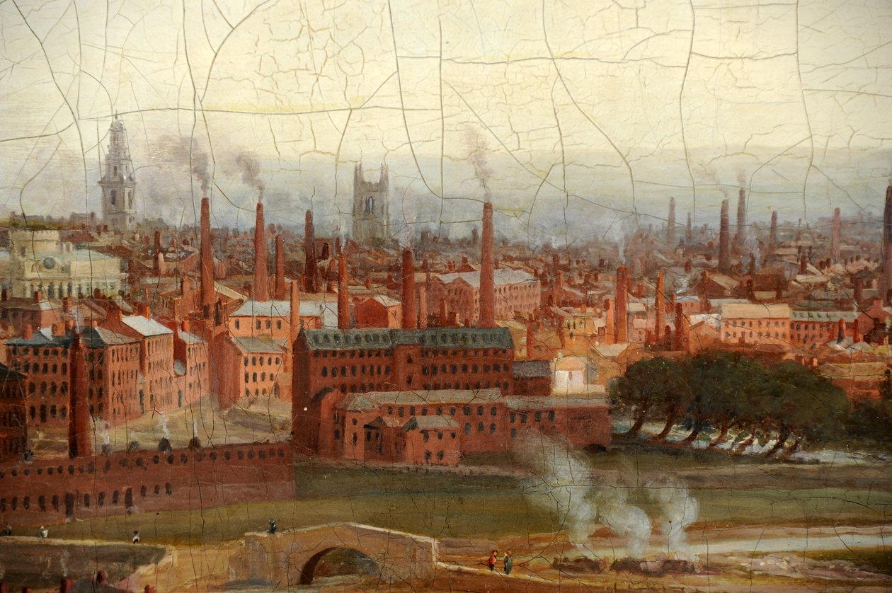 Utsikt over Leeds av Thomas Burras