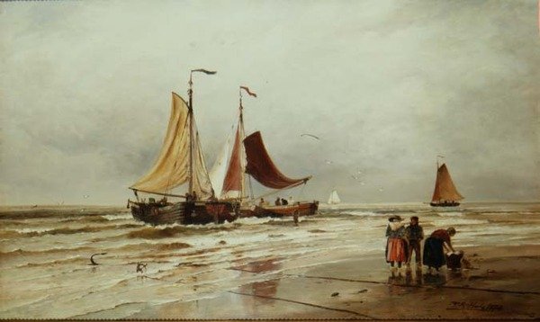 Fisketrålere av Thomas Bush Hardy