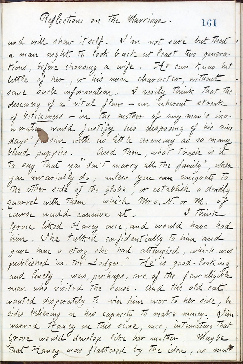 Thomas Butler Gunn Diaries- bind 16, side 183, 14. mai 1861 av Thomas Butler Gunn