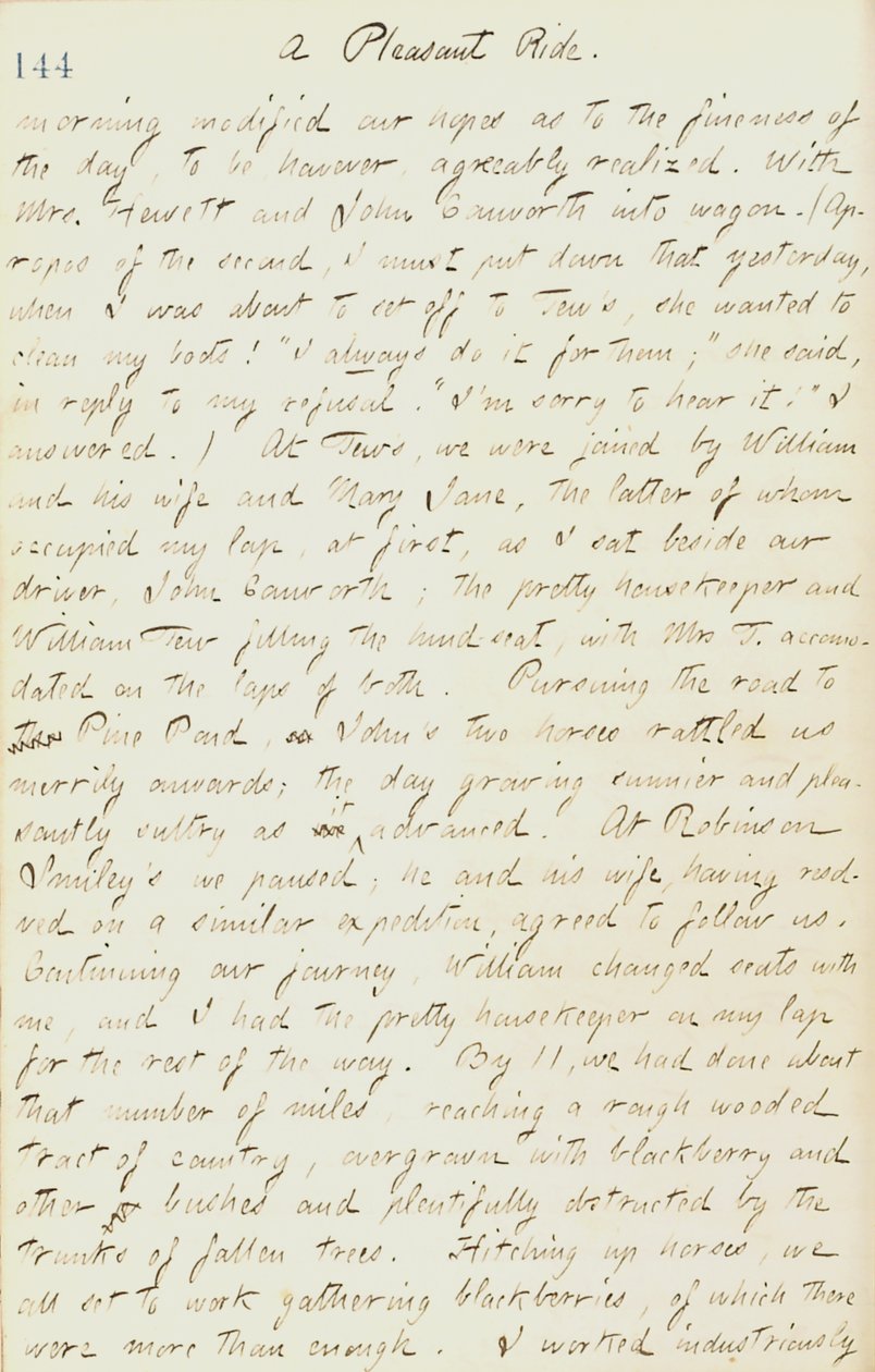 Thomas Butler Gunn Diaries- bind 17, side 156, 7. september 1861 av Thomas Butler Gunn