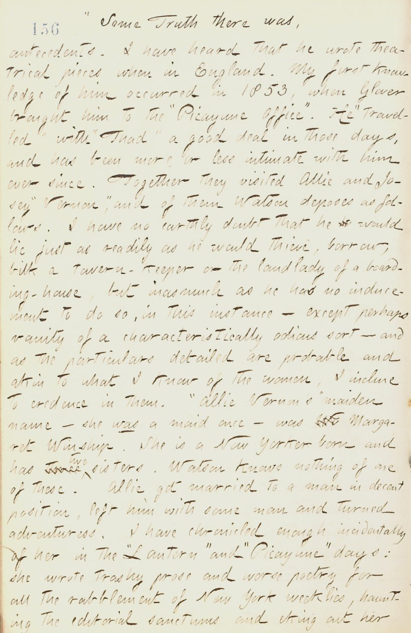 Thomas Butler Gunn Diaries- bind 18, side 172, 16. januar 1862 av Thomas Butler Gunn