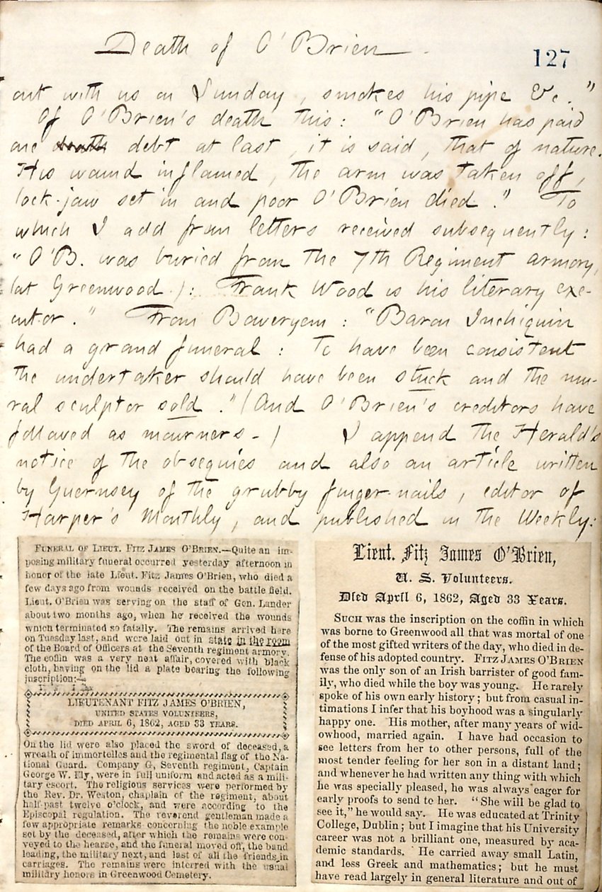 Thomas Butler Gunn Diaries- bind 19, side 142, 17. april 1862 av Thomas Butler Gunn