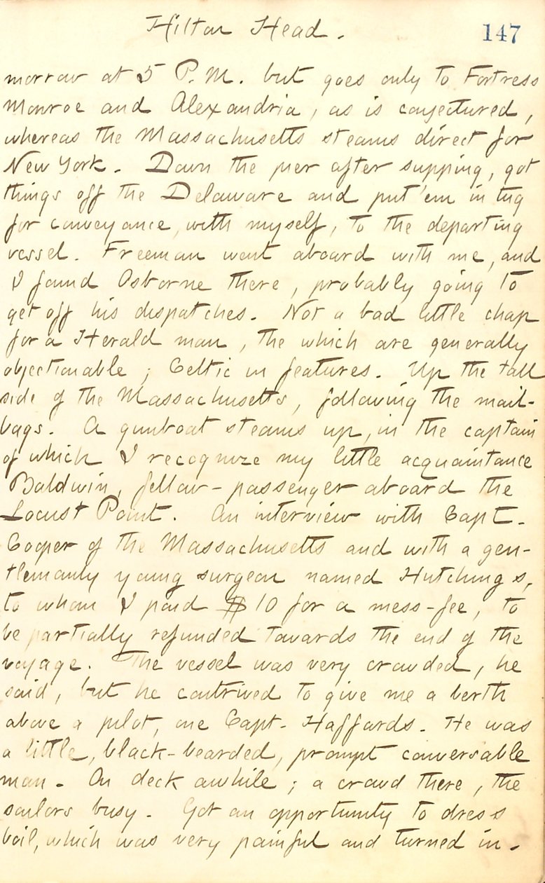 Thomas Butler Gunn Diaries- bind 20, side 161, 8. september 1862 av Thomas Butler Gunn