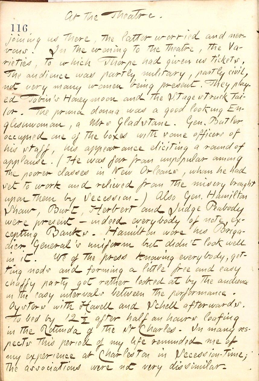 Thomas Butler Gunn Diaries- bind 21, side 127, 22. desember 1862 av Thomas Butler Gunn