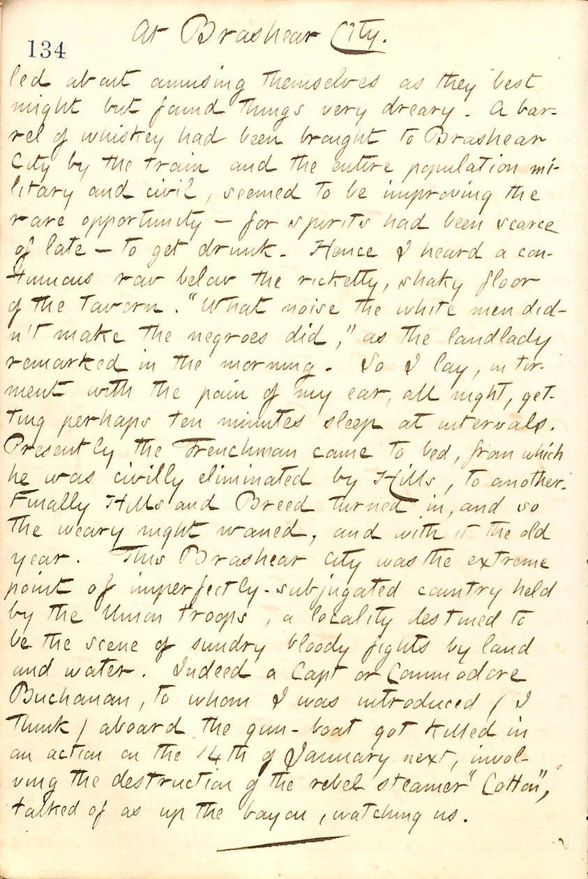 Thomas Butler Gunn Diaries- bind 21, side 148, 31. desember 1862 av Thomas Butler Gunn