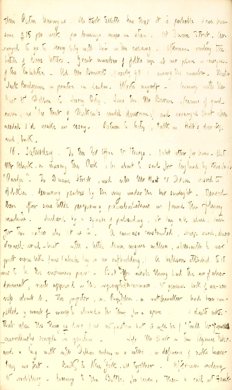 Thomas Butler Gunn Diaries- bind 2, side 155, 15.-16. August 1851 av Thomas Butler Gunn