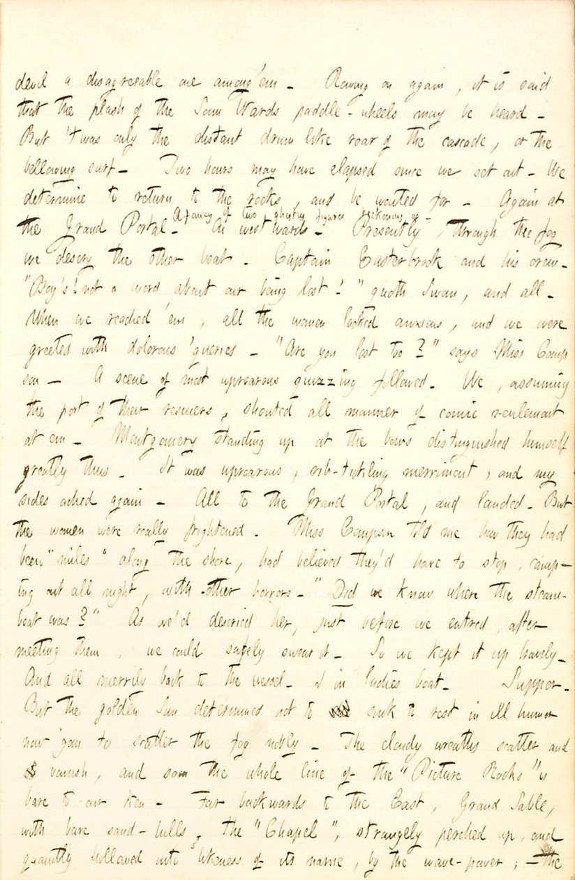 Thomas Butler Gunn Diaries- bind 6, side 65, 14. august 1853 av Thomas Butler Gunn