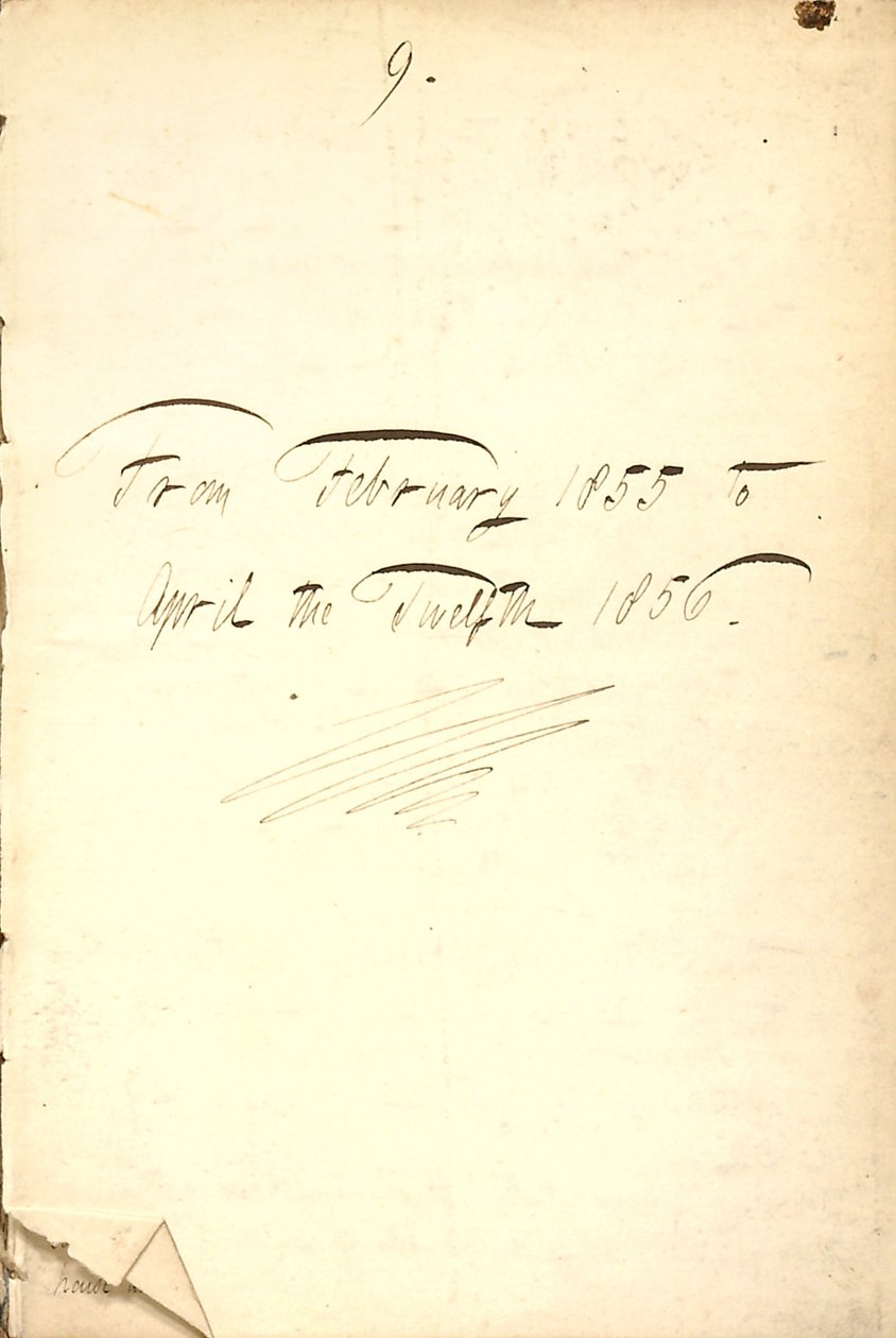 Thomas Butler Gunn Diaries- bind 7, side 5, 1855-1856 av Thomas Butler Gunn