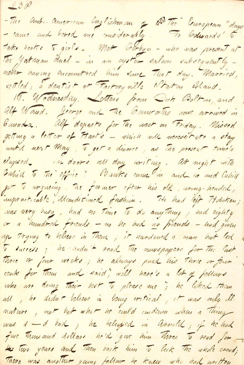 Thomas Butler Gunn Diaries- bind 8, side 227, 15.-16. September 1857 av Thomas Butler Gunn