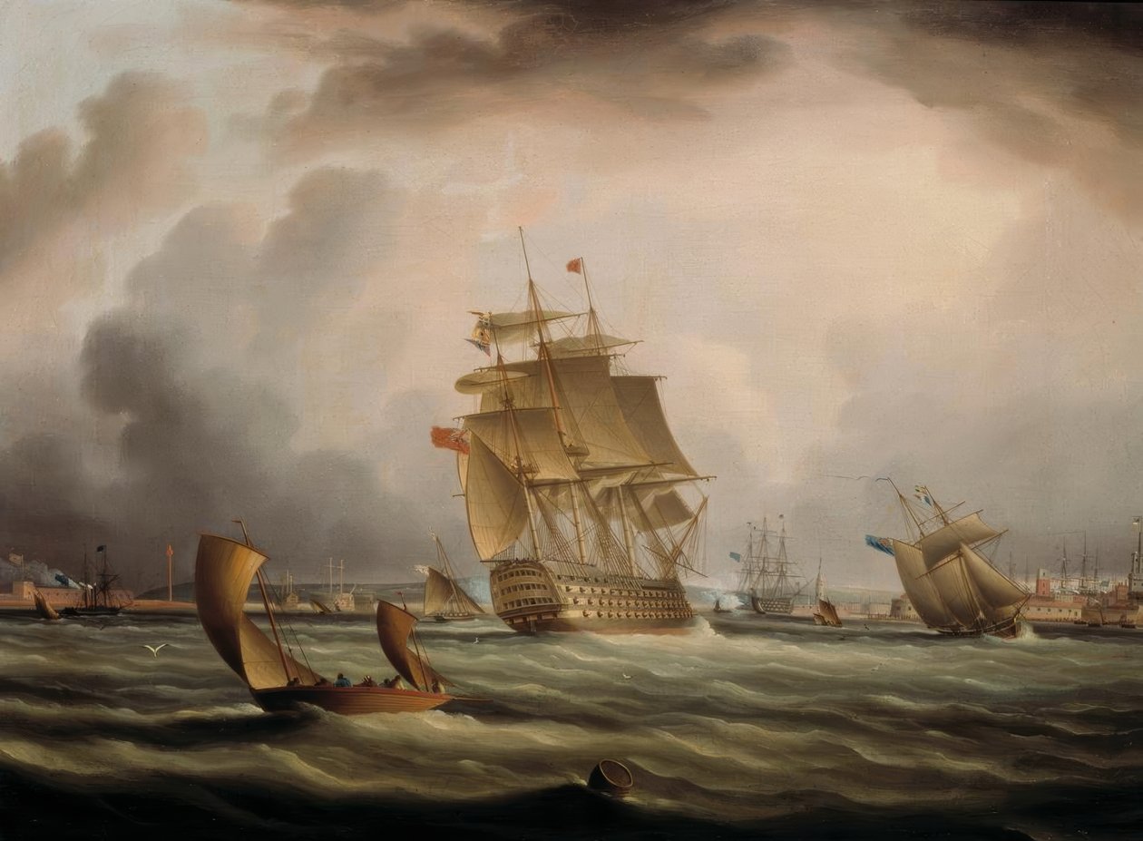 Frakt fra Portsmouth av Thomas Buttersworth