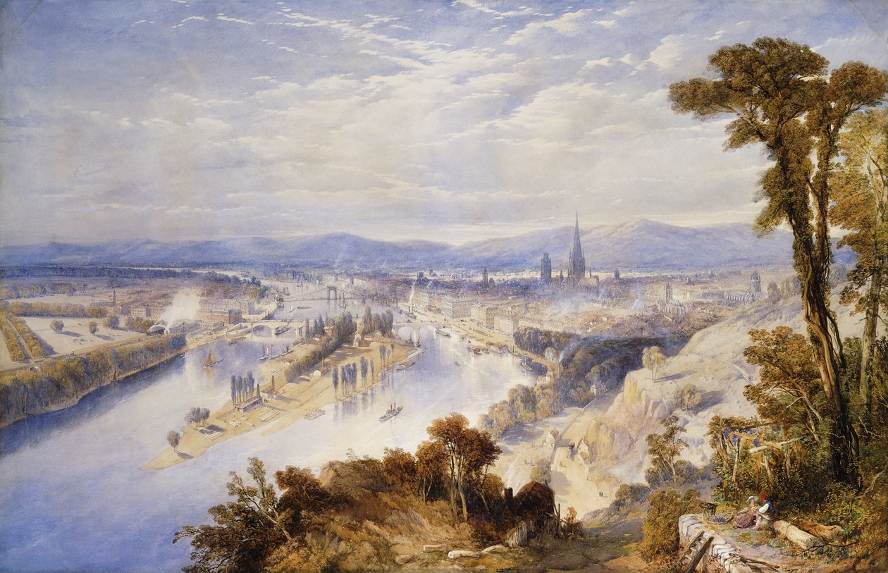 Rouen fra St. Catherine
