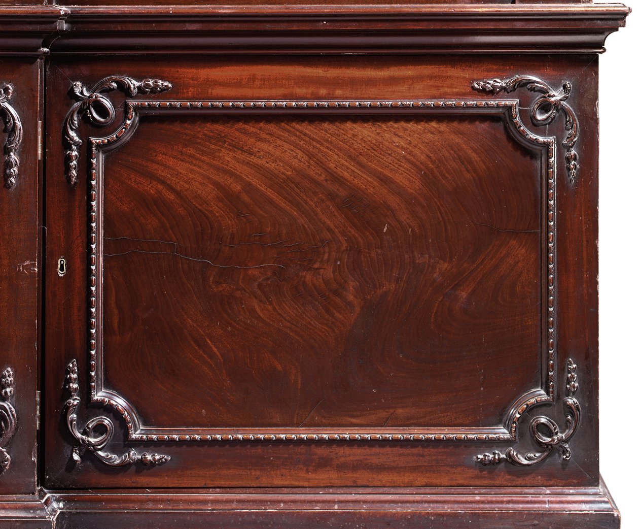 En bokhylle fra George III av Thomas Chippendale