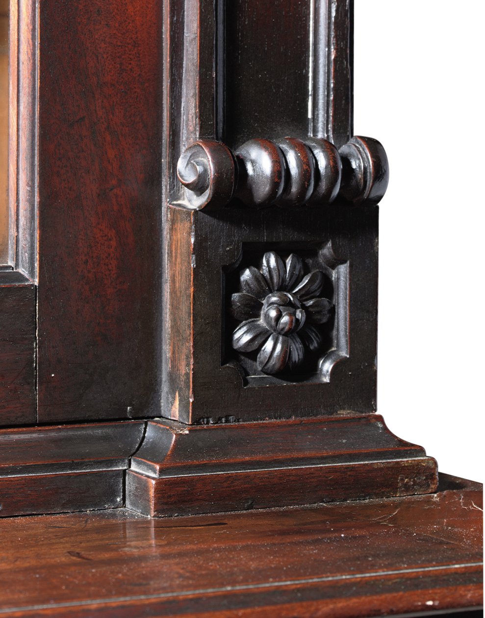En bokhylle fra George III av Thomas Chippendale
