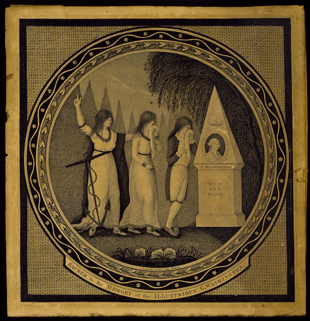 Hellig til minnet om den illustere G. Washington av Thomas Clarke
