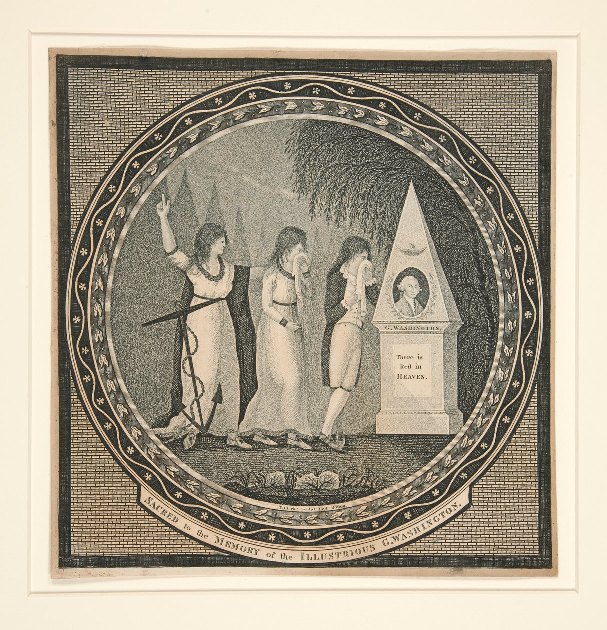 Hellig til minnet om den illustere G. Washington av Thomas Clarke