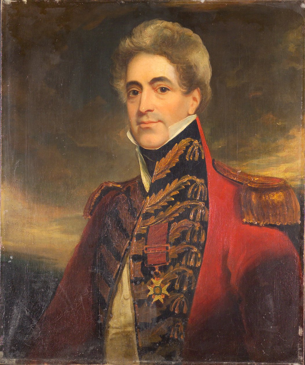 Generalmajor William Casement, militærsekretær for Indias regjering og medlem av det øverste råd, 1840 ca. av Thomas Clement Thompson