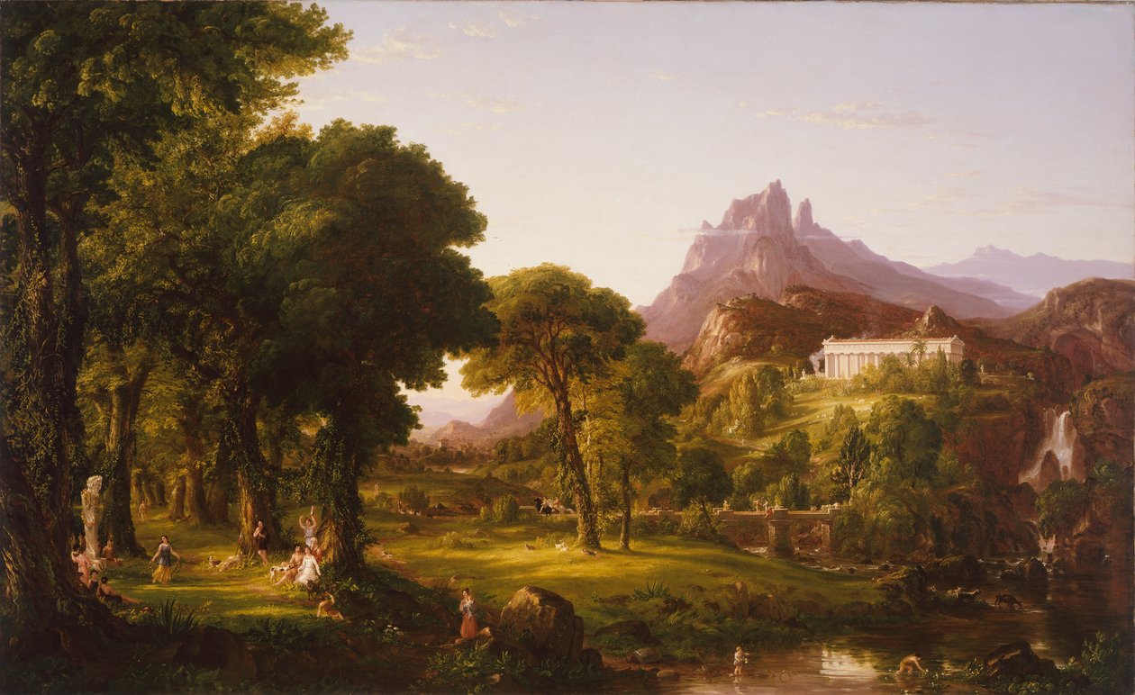 Drøm om Arkadia av Thomas Cole