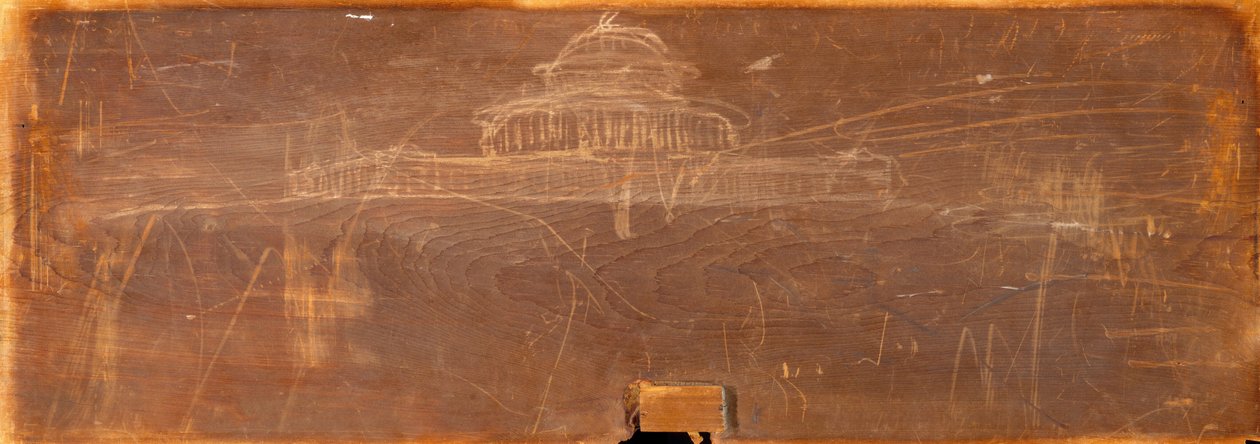 Skisse for Ohio State Capitol Design, ca. 1838. av Thomas Cole