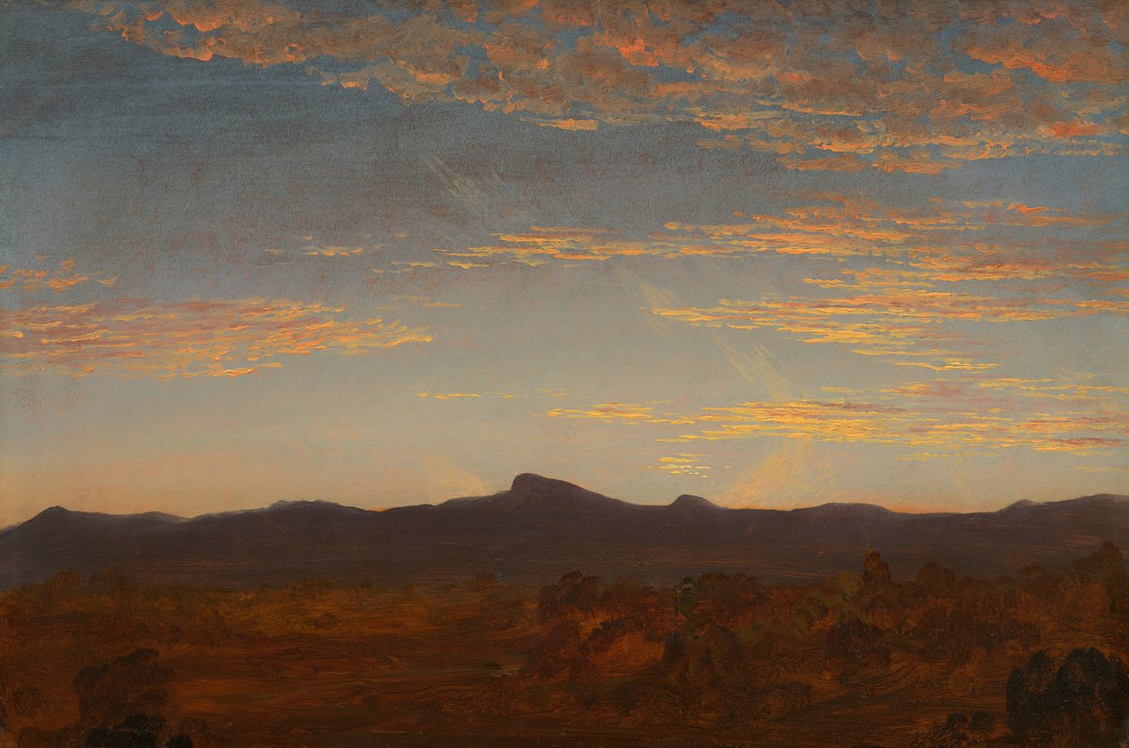 Studie for Catskill Creek, ca. 18441845. av Thomas Cole