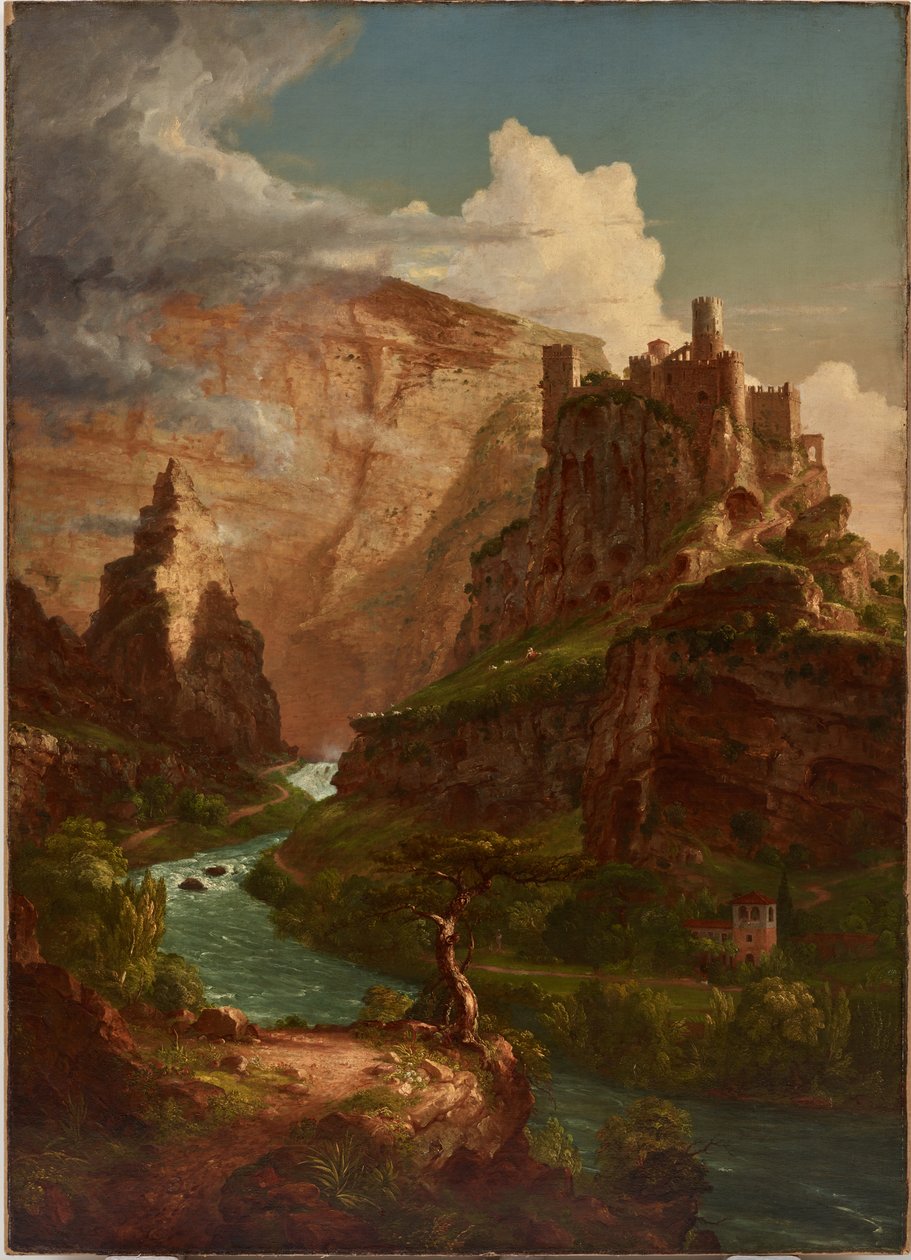 Fontenen til Vaucluse av Thomas Cole