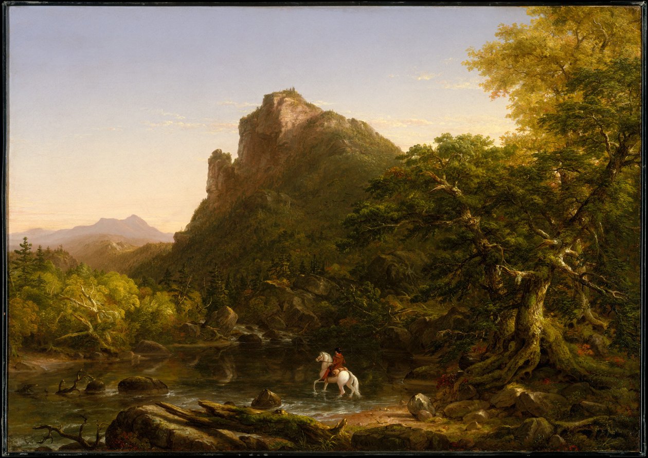 Fjellvadet av Thomas Cole