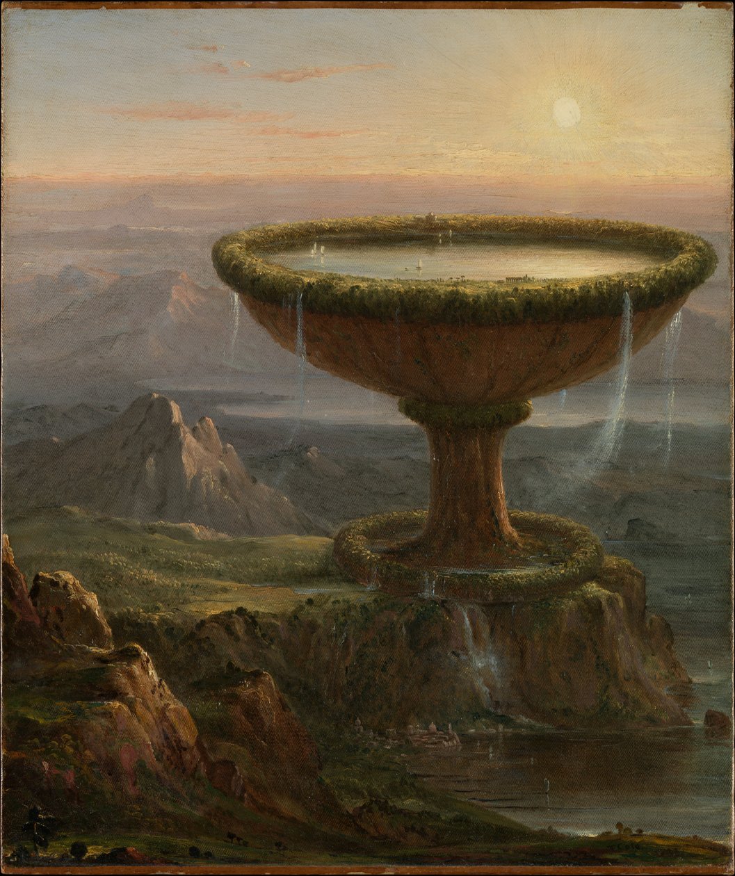 Titanens beger av Thomas Cole