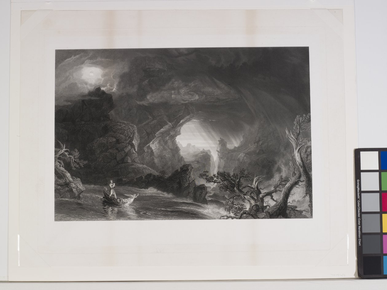 The Voyage of Life: Manndom av Thomas Cole