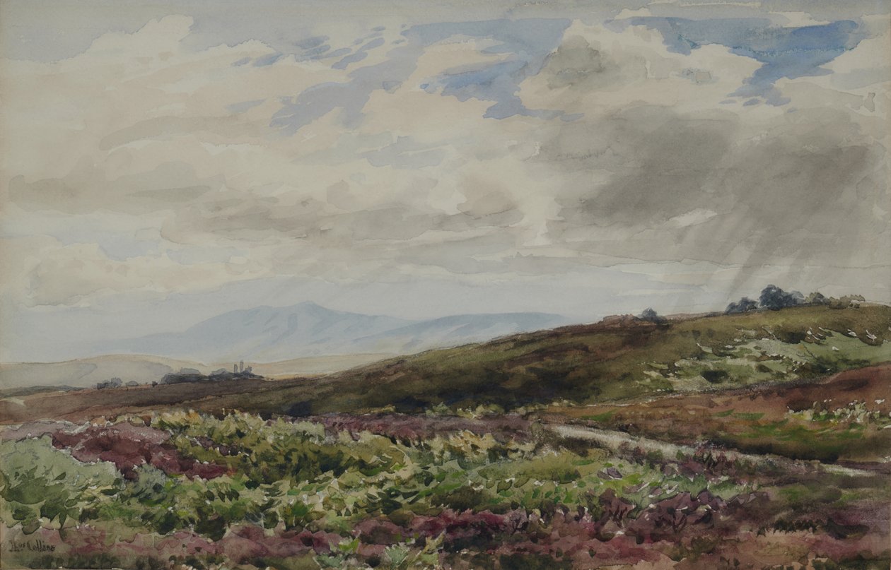 Ser mot Chanctonbury, West Sussex av Thomas Collier