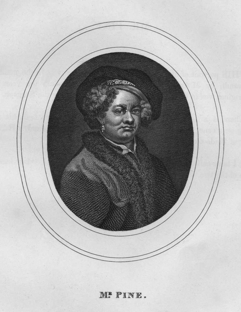 Mr. Pine, 1808, 1827. av Thomas Cook
