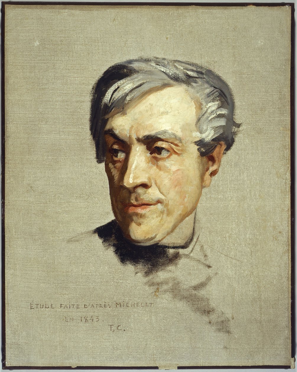 Studie etter Jules Michelet av Thomas Couture