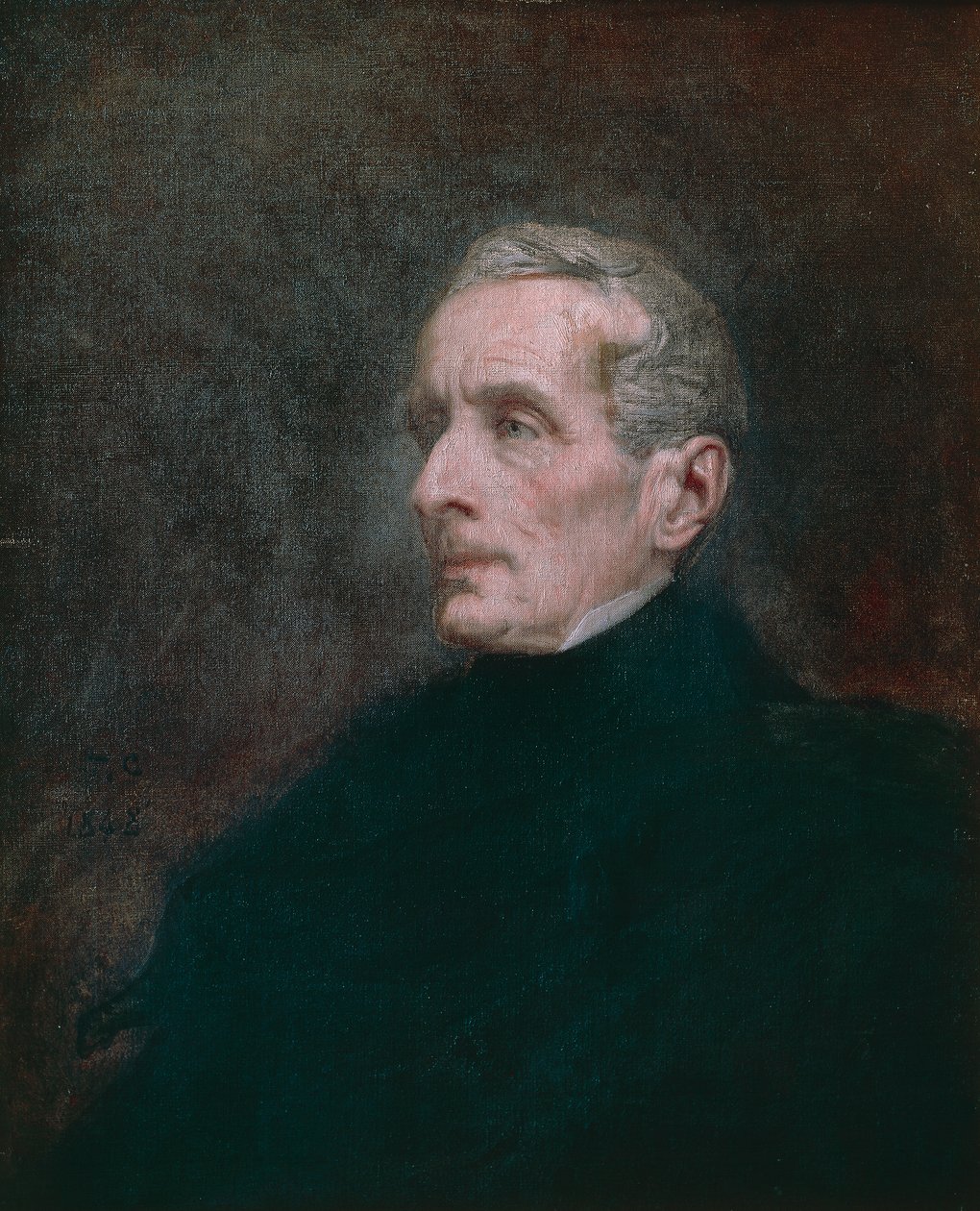 Portrett av Alphonse de Lamartine (Macon av Thomas Couture