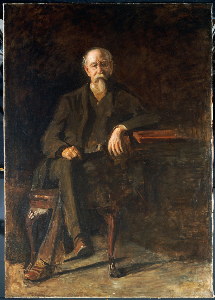 Portrett av Dr. William Thompson, ca. 1907 av Thomas Cowperthwait Eakins