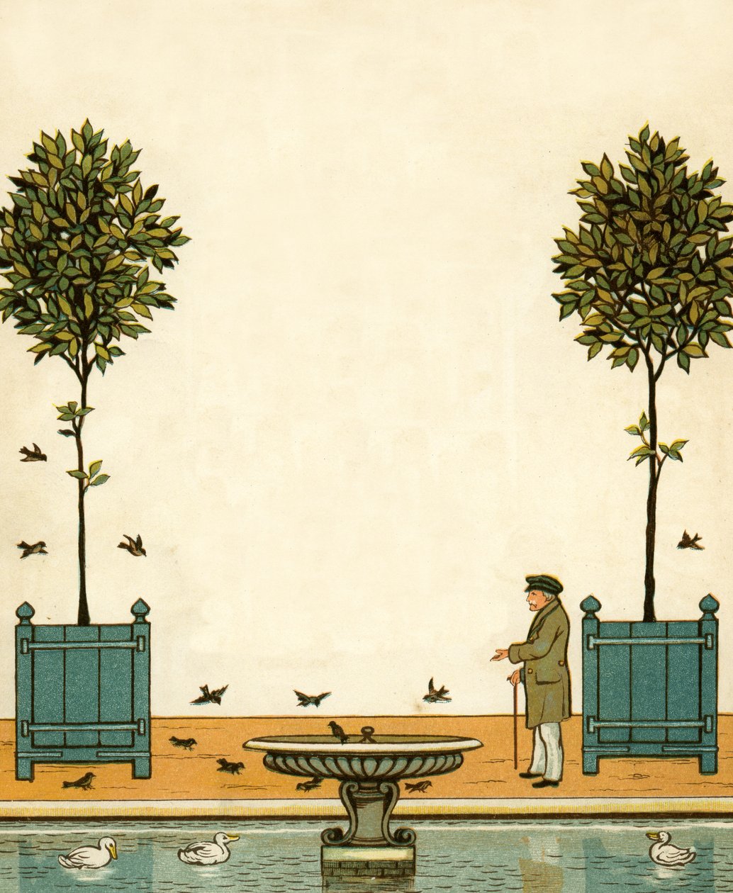 I Tuileriene - les jardins av Thomas Crane