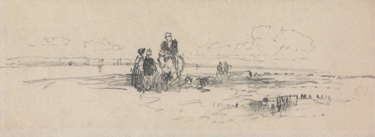 Figurer på kysten av Thomas Creswick