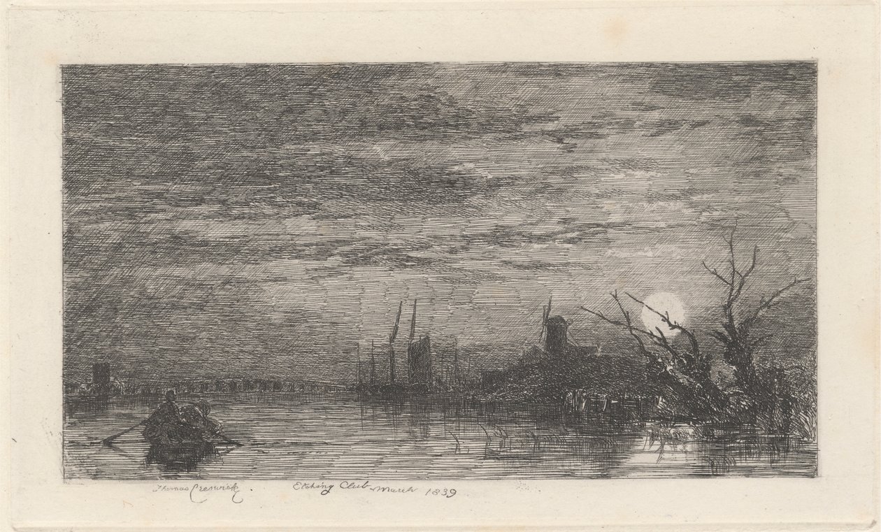 Måneskinn av Thomas Creswick
