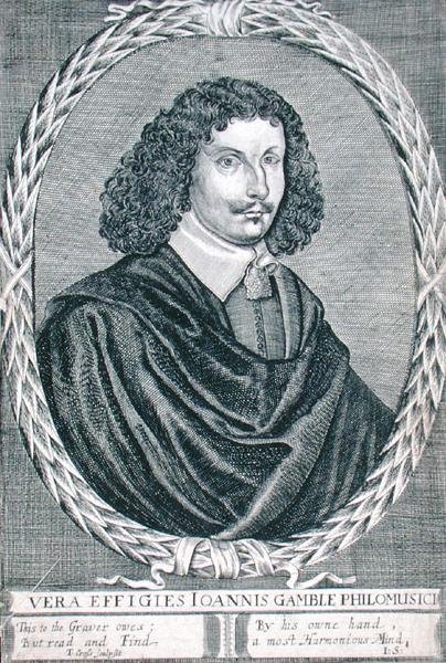 John Gamble (ca. 1630-87) (gravering) av Thomas Cross