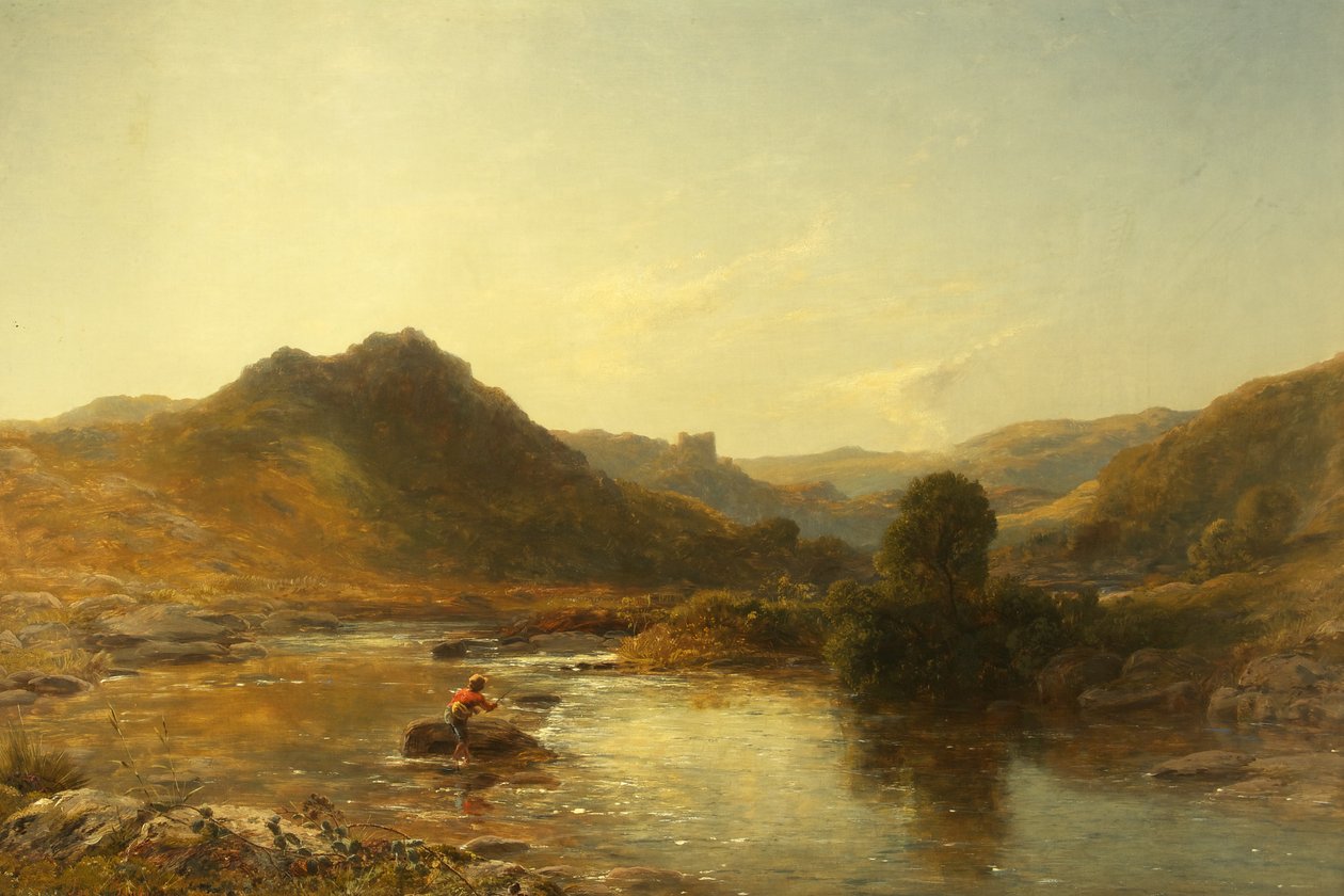 Dolwyddelan (olje på lerret) av Thomas Danby