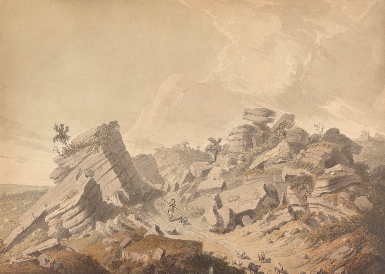 Brimham Crags av Thomas Daniell