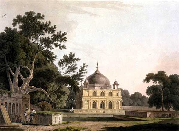 Mausoleet til Sultan Chusero, nær Allahabad, fra 