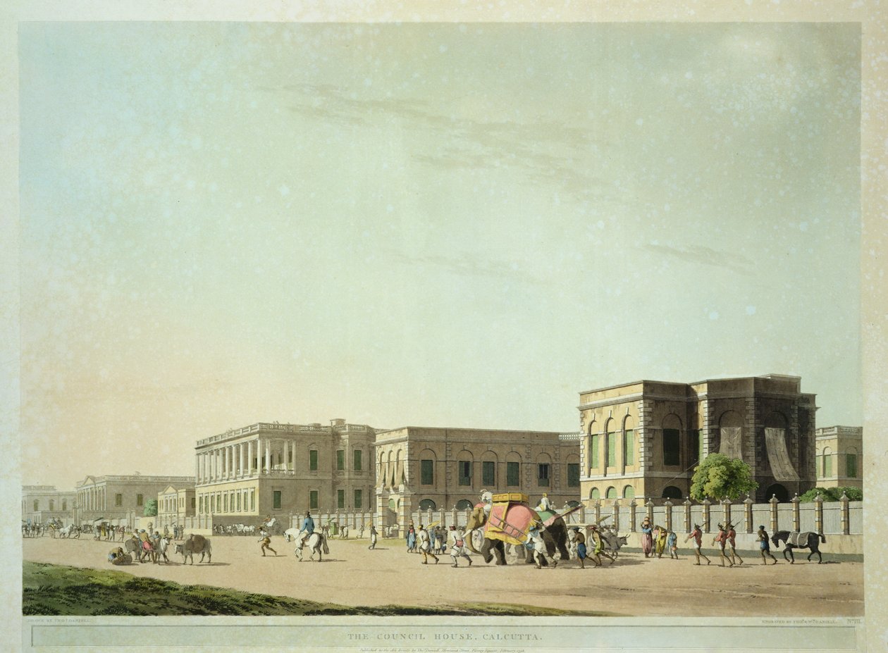 Rådhuset, Calcutta, plate 29 fra 