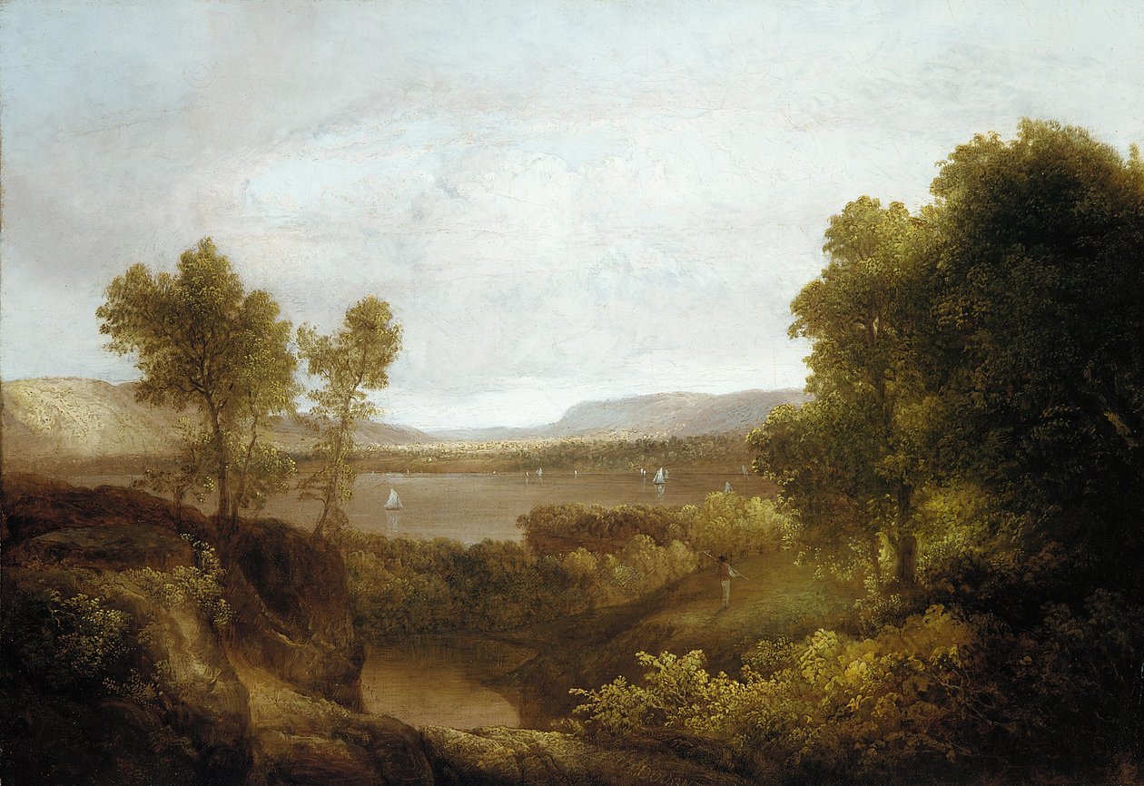 Ved Hudson-elven av Thomas Doughty