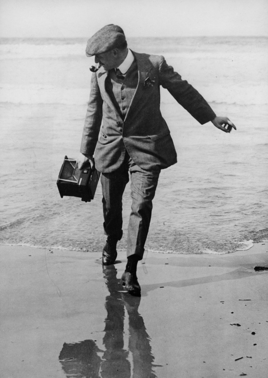 Thomas E. Grant i Biarritz, 1910 av Thomas E. and Horace Grant Grant