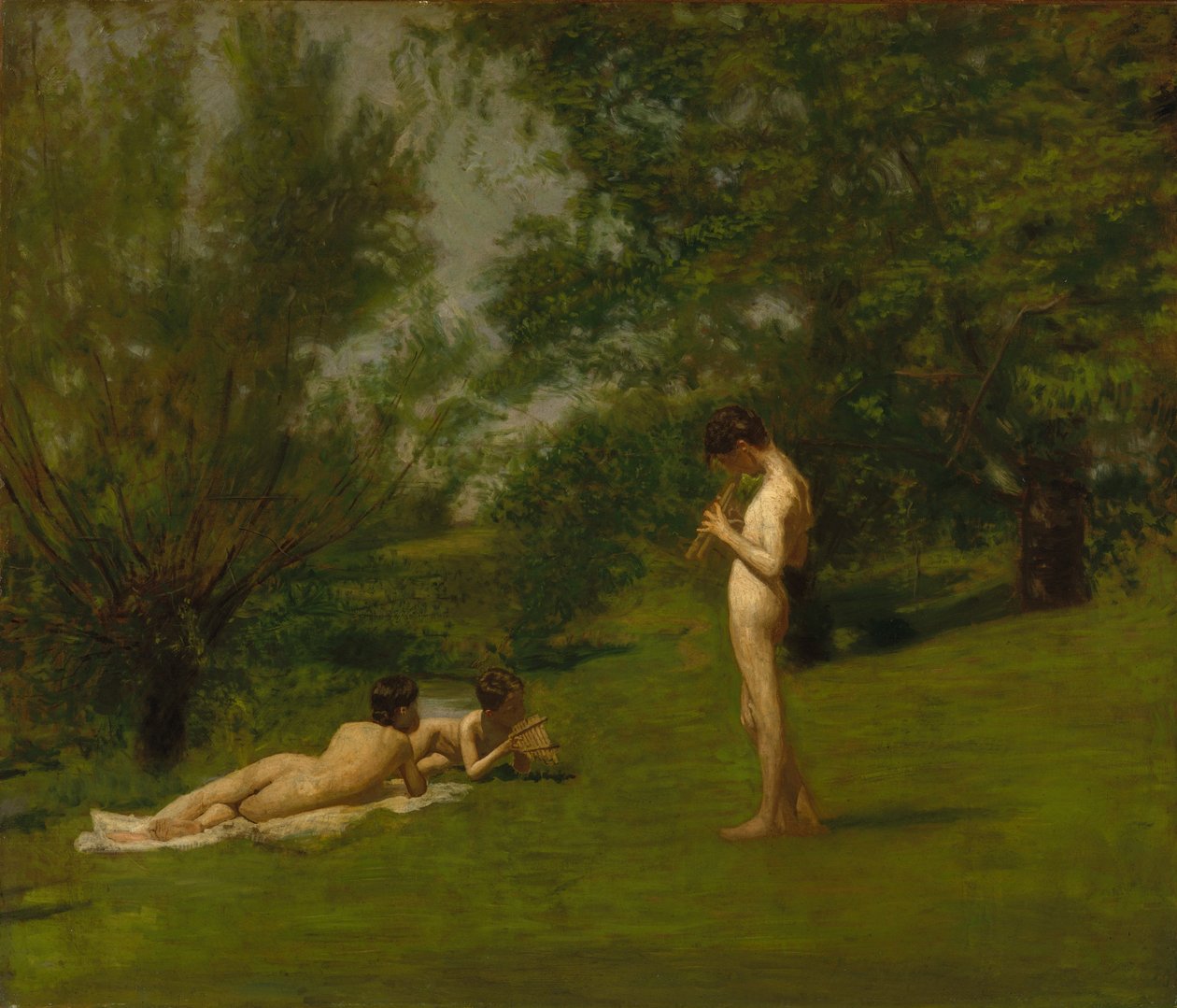 Arcadia, ca. 1883. av Thomas Eakins